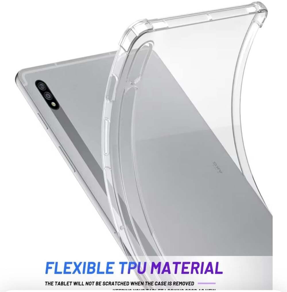 Shockproof Clear TPU Case for Samsung Galaxy Tab S9 S8 S7 - Picture 5 of 5
